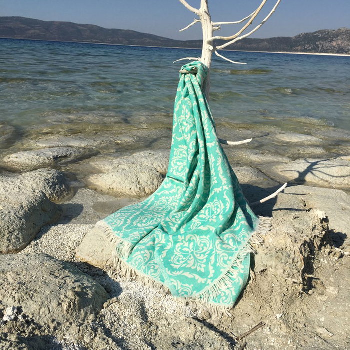 Mijölnir Barok - Green Toalla de playa fouta Mijölnir Barok - Green Toalla de playa fouta